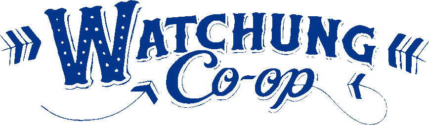 Watchung Co-Op text logo